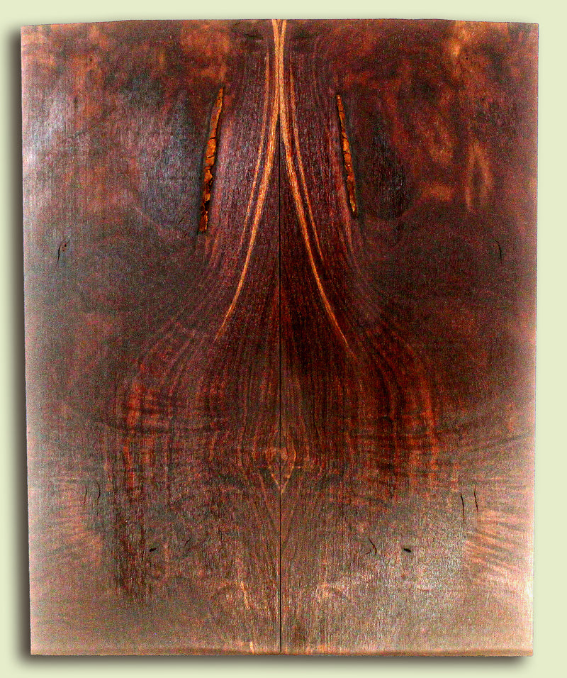 Claro Walnut Solid Body Guitar Drop Top Set, 2 panels, each  0.28 x 8.5" x 21.125" 