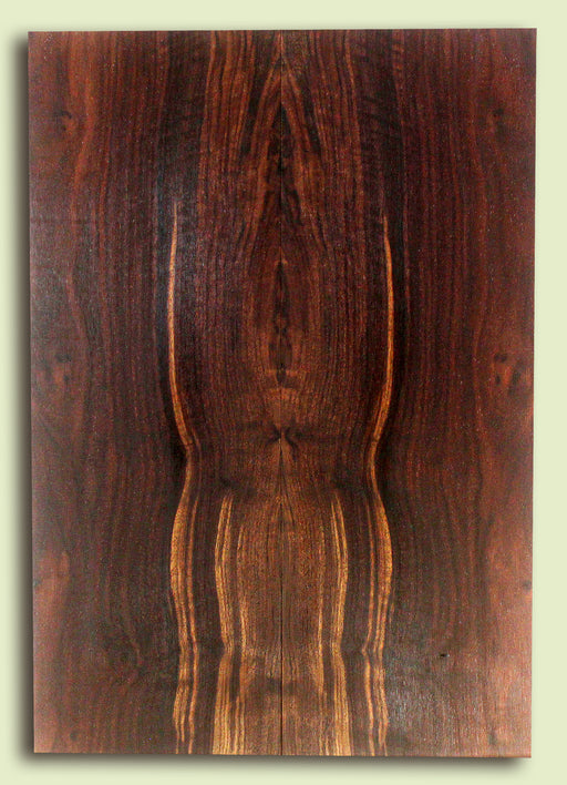 Claro Walnut Solid Body Guitar or Bass Drop Top Set, 2 panels, each 0.26" x 8.125" x 23.5" 