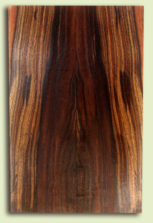 Claro Walnut Solid Body Guitar or Bass Drop Top Set, 2 panels, each 0.27" x 7.25" x 22.25" 