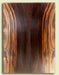 Claro Walnut Solid Body Guitar or Bass Drop Top Set, 2 panels, each 0.27" x 8.5" x 23.25" 