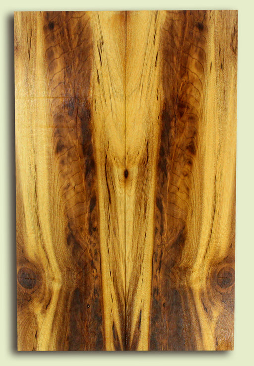 Myrtlewood Solid Body Guitar or Bass Drop Top Set, Good color and contrast, great figure 