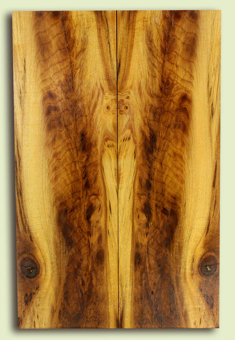 Myrtlewood Solid Body Guitar or Bass Drop Top Set, Good color and contrast, great figure 