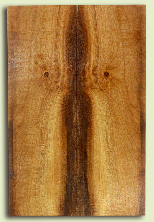 Myrtlewood Solid Body Guitar or Bass Drop Top Set, Good color and contrast, figure 