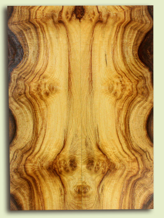 Myrtlewood Solid Body Guitar Drop Top Set, Amazing color, contrast, and figure 