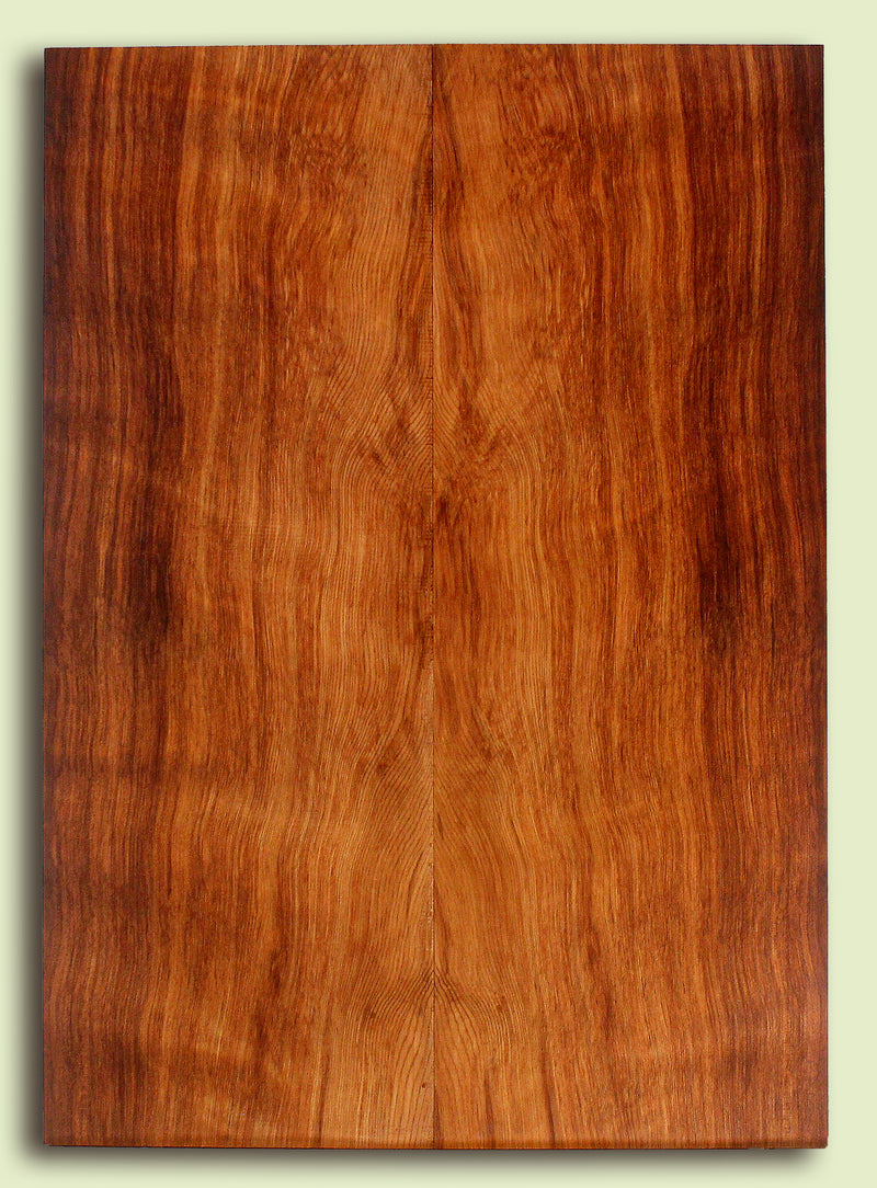 Curly Redwood Guitar or Bass Drop Top, Light Figure, 2 panels, each 0.26" x 8.25" x 23.25" S2S