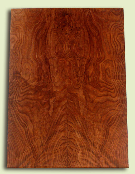 Curly Redwood Drop Top, Old Growth 1890's, 2 panels, each 0.26" x 8.25" x 22.625" S2S