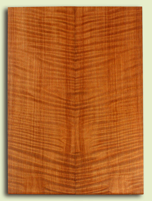 Curly Redwood Solid Body Guitar or Bass Drop Top set, Good Figure, Old Growth Harvested in the 1890's to 1900's, 2 panels, each 0.26" x 8.125" x 22.5" S2S