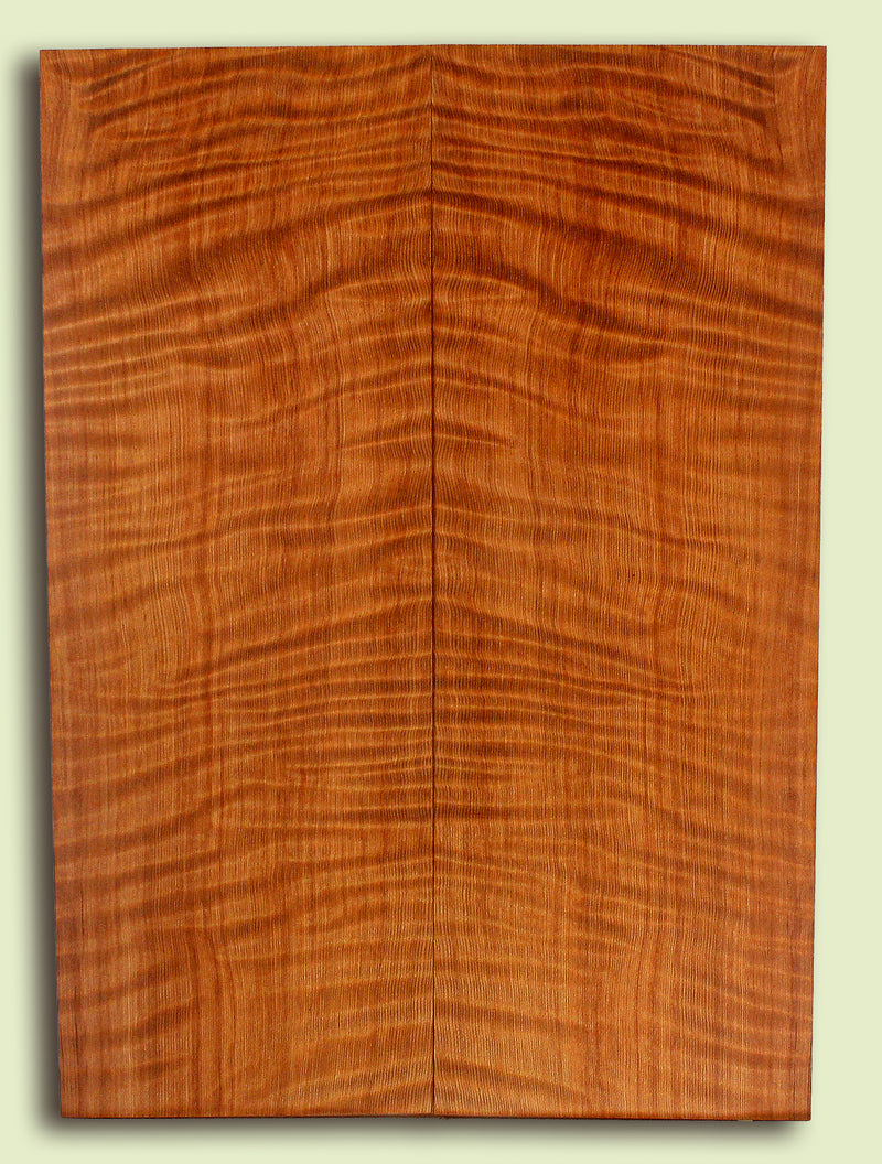 Curly Redwood Guitar or Bass Drop Top, Good Figure, 2 panels, each 0.26" x 8" x 22.5" S2S