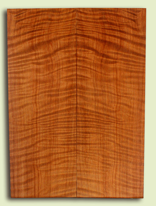 Curly Redwood Guitar or Bass Drop Top, Good Figure, 2 panels, each 0.26" x 8" x 22.5" S2S