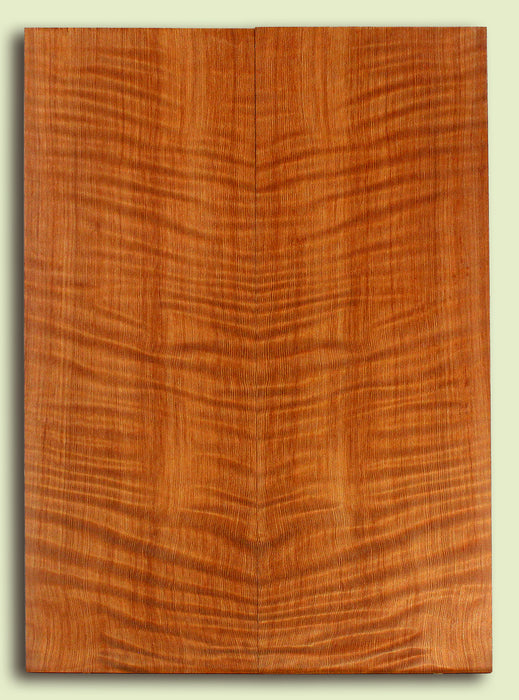 Curly Redwood Drop Top, Good Figure, Old Growth,  2 panels, each 0.27" x 8" x 22.5" S2S