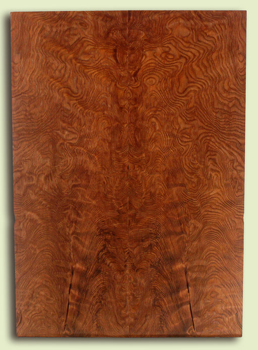 Curly Redwood Drop Top, Great Pattern and Figure,  2 panels, each 0.27" x 8.125" x 23"  S2S