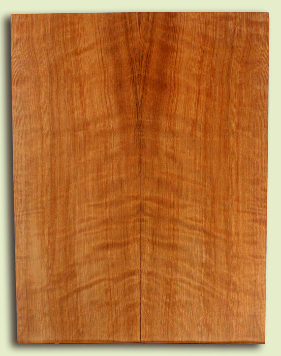 Curly Redwood Soundboard, Old Growth   2 panels, each 0.18" x 9" x 23.625" S2S