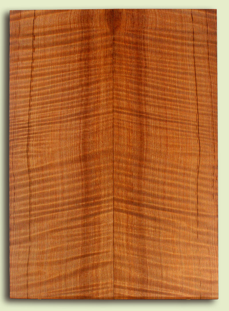 Curly Redwood Soundboard, Old Growth    2 panels, each 0.18" x 9" x 23.625" S2S