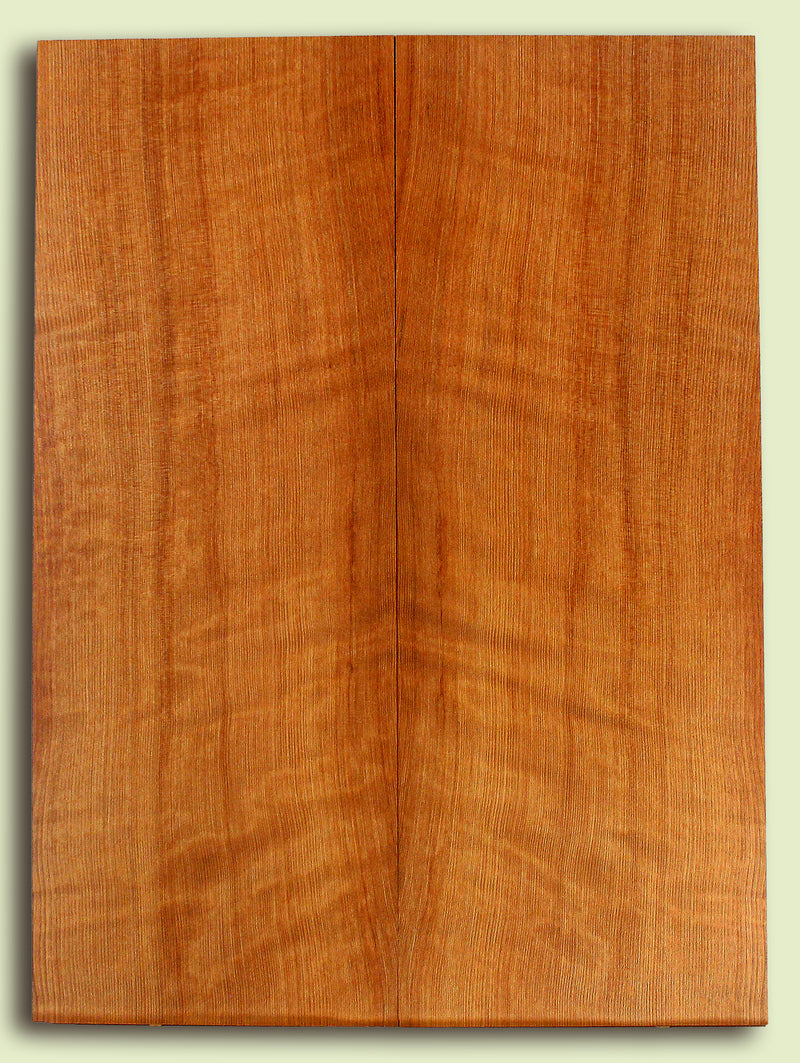 Curly Redwood Soundboard, Dreadnought size.  2 panels, each 0.18" x 8.75" x 23.875" S2S