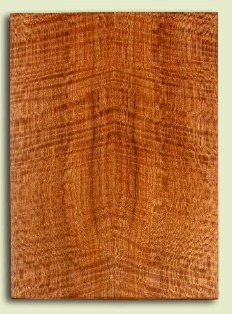 Curly RedwoodSoundboard, Dreadnought size.  2 panels, each 0.18" x 8.5" x 23.625" S2S