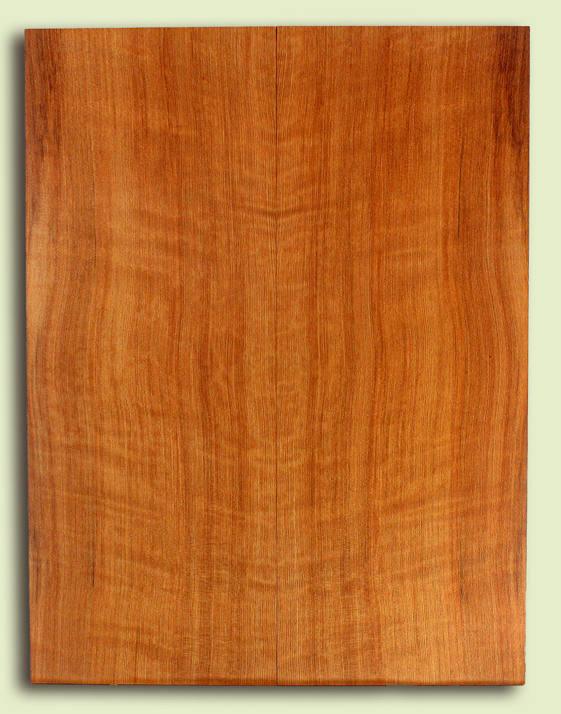 Curly RedwoodSoundboard, Dreadnought size.  2 panels, each 0.18" x 9" x 23.5" S2S