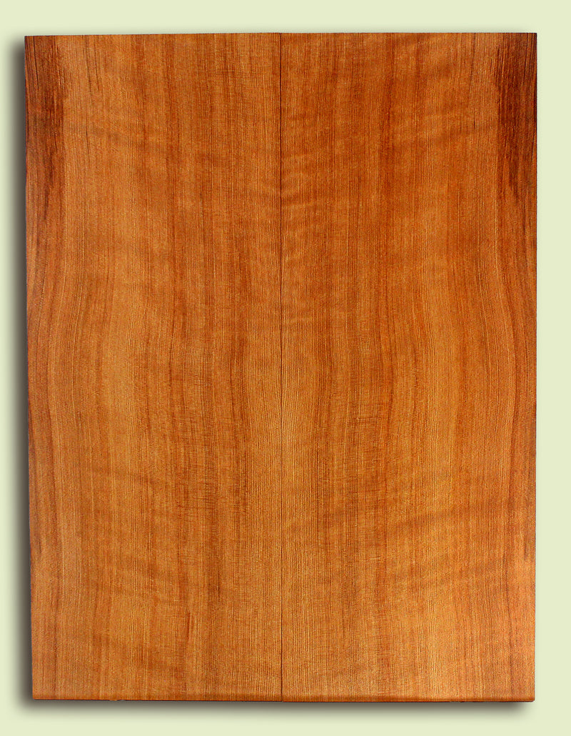 Curly RedwoodSoundboard, Dreadnought size.  2 panels, each 0.18" x 9" x 23.5" S2S