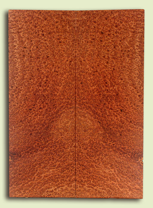 Curly Redwood Droptop, High Figure, Bird's Eye, 2 panels, each 0.18" x 8" x 22.5" S2S