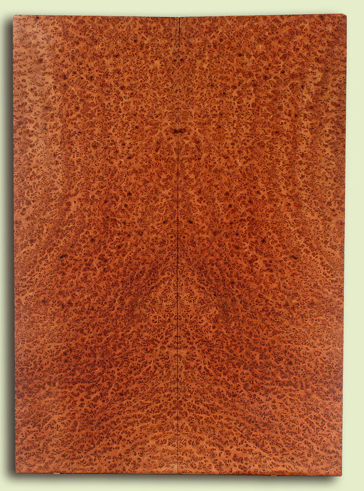 Curly Redwood Droptop, High Figure, Bird's Eye, 2 panels, each 0.18" x 8" x 22.5" S2S