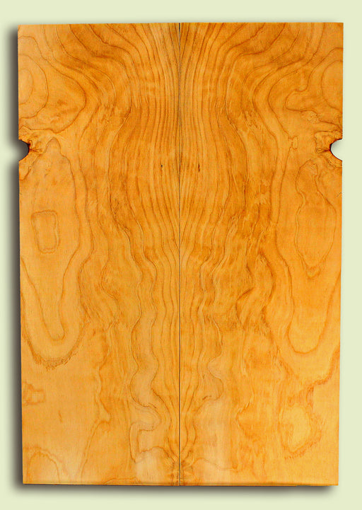 Port Orford Cedar Guitar Droptop, Good Figure, 2 panels, each 0.27" x 7.5" x 22" S2S