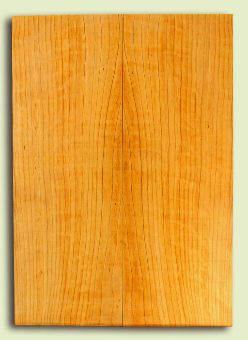 Port Orford Cedar Guitar Droptop, Good Figure, 2 panels, each 0.27" x 7.625" x 21.75" S2S