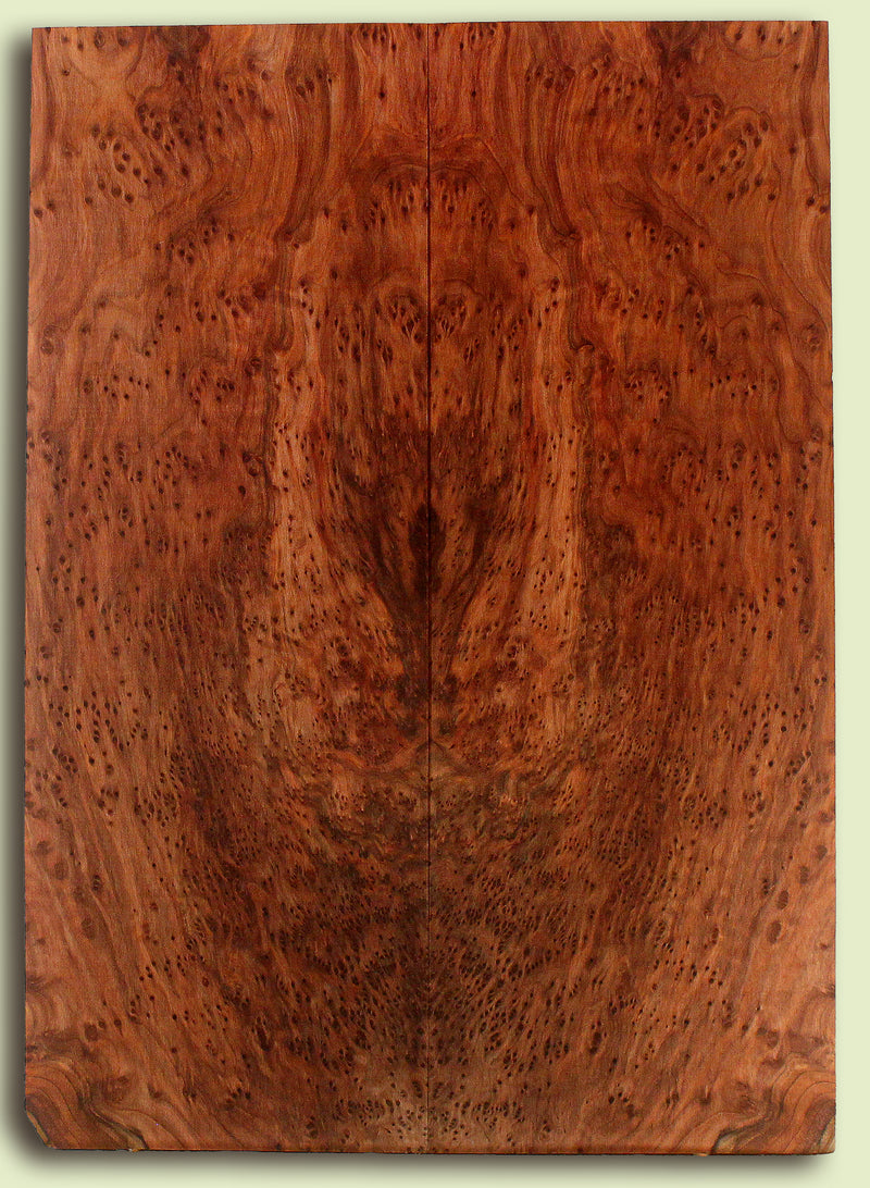 Curly Redwood  Drop Top set, Bird's Eye Figure, 1890's, 2 panels, each 0.27" x 8.25" x 23.25" S2S