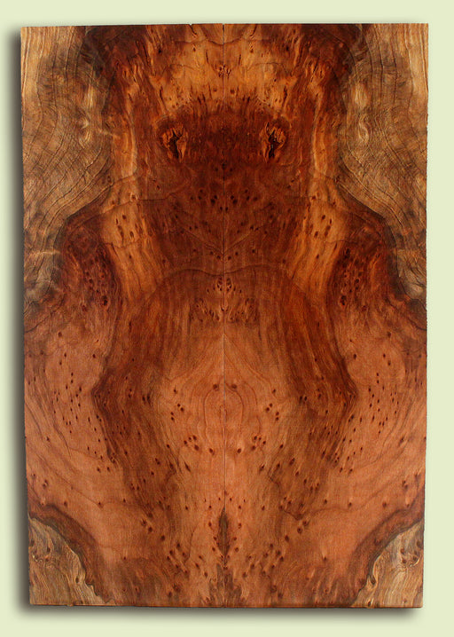 Curly Redwood Guitar Drop Top, Bird's Eye Figure, 1890's, 2 panels, each 0.27" x 7.75" x 23.625" S2S