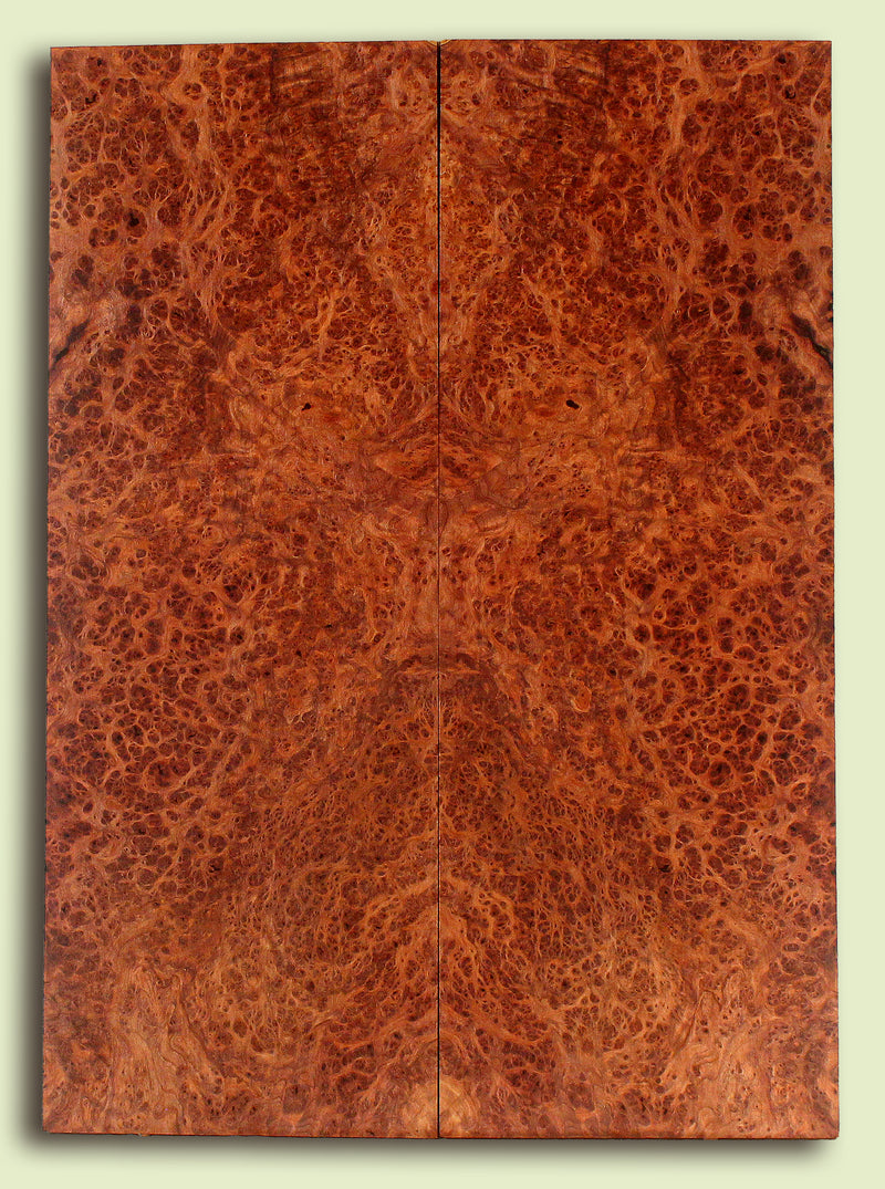 Curly Redwood Guitar Drop Top, Bird's Eye Figure, 1890's, 2 panels, each 0.27" x 8" x 22.5" S2S