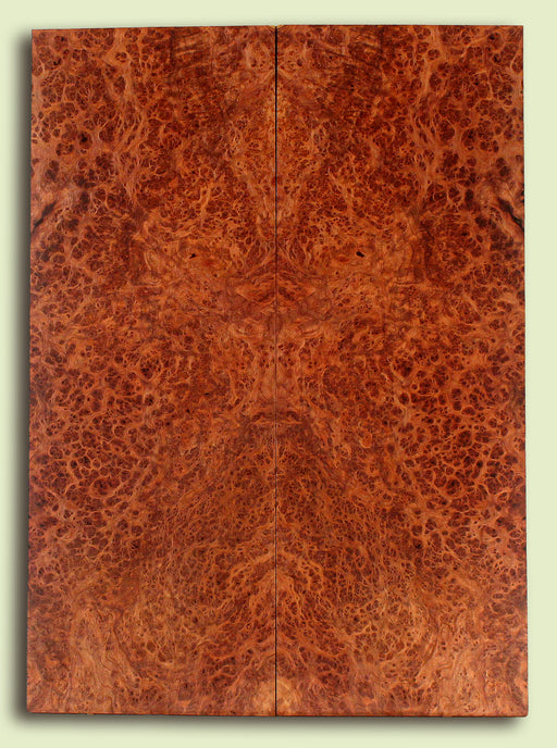 Curly Redwood Guitar Drop Top, Bird's Eye Figure, 1890's, 2 panels, each 0.27" x 8" x 22.5" S2S