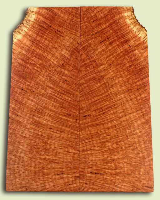 Curly Redwood Guitar Drop Top, Bird's Eye Figure,  2 panels, each 0.26" x 8.5" x 22.25" S2S