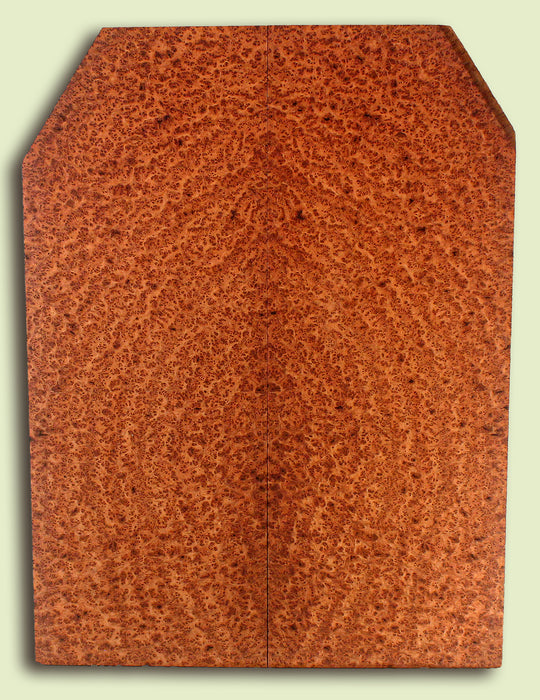 Curly Redwood Guitar Drop Top, Bird's Eye Figure,  2 panels, each 0.27" x 8.25" x 22.375" S2S