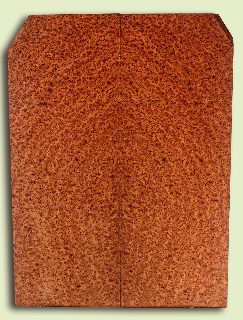 Curly Redwood Guitar Drop Top, Bird's Eye Figure, 2 panels, each 0.27" x 8.25" x 22.375" S2S