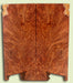 Redwood Guitar Drop Top, Ribbon Figure,  1890s, 2 panels, each 0.26" x 9" x 21.5" S2S
