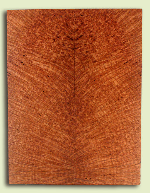 Curly Redwood Guitar Drop Top, Ribbon Figure, axed 1890's, 2 panels, each 0.26" x 8.5" x 22.5" S2S