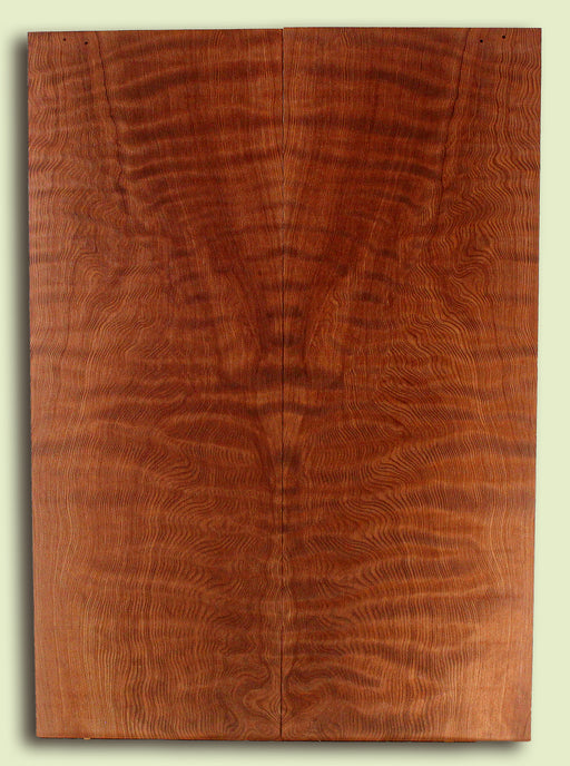 Curly Redwood Guitar or Bass Drop Top, Nice Figure, 2 panels, each 0.27" x 8" x 23" S2S