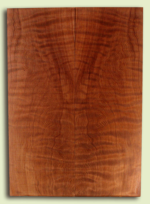 Curly Redwood Guitar Drop Top, Nice Figure, axed 1890's, 2 panels, each 0.27" x 8" x 23" S2S