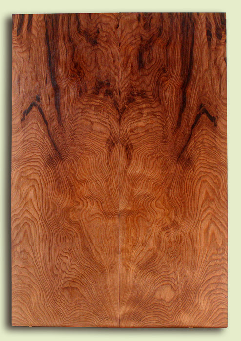 Curly Redwood Guitar Drop Top, Nice Figure, axed 1890's, 2 panels, each 0.27" x 7.875" x 23" S2S