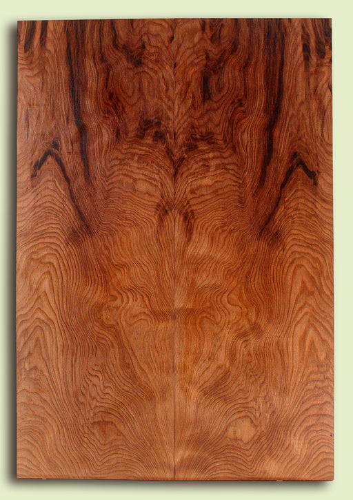 Curly Redwood Guitar Drop Top, Nice Figure, axed 1890's, 2 panels, each 0.27" x 7.875" x 23" S2S