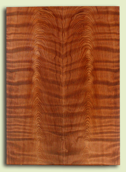 Curly Redwood Guitar Drop Top, Nice Figure, axed 1890's, 2 panels, each 0.27" x 8.25" x 23" S2S