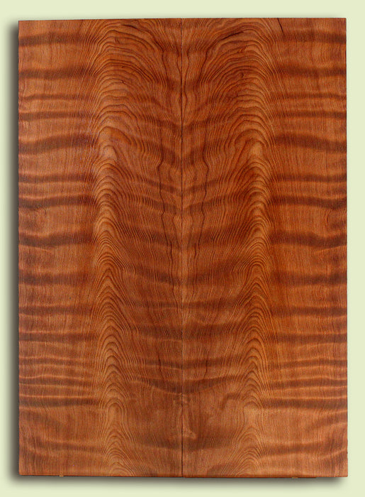 Curly Redwood Guitar Drop Top, Nice Figure, axed 1890's, 2 panels, each 0.27" x 8.25" x 23" S2S