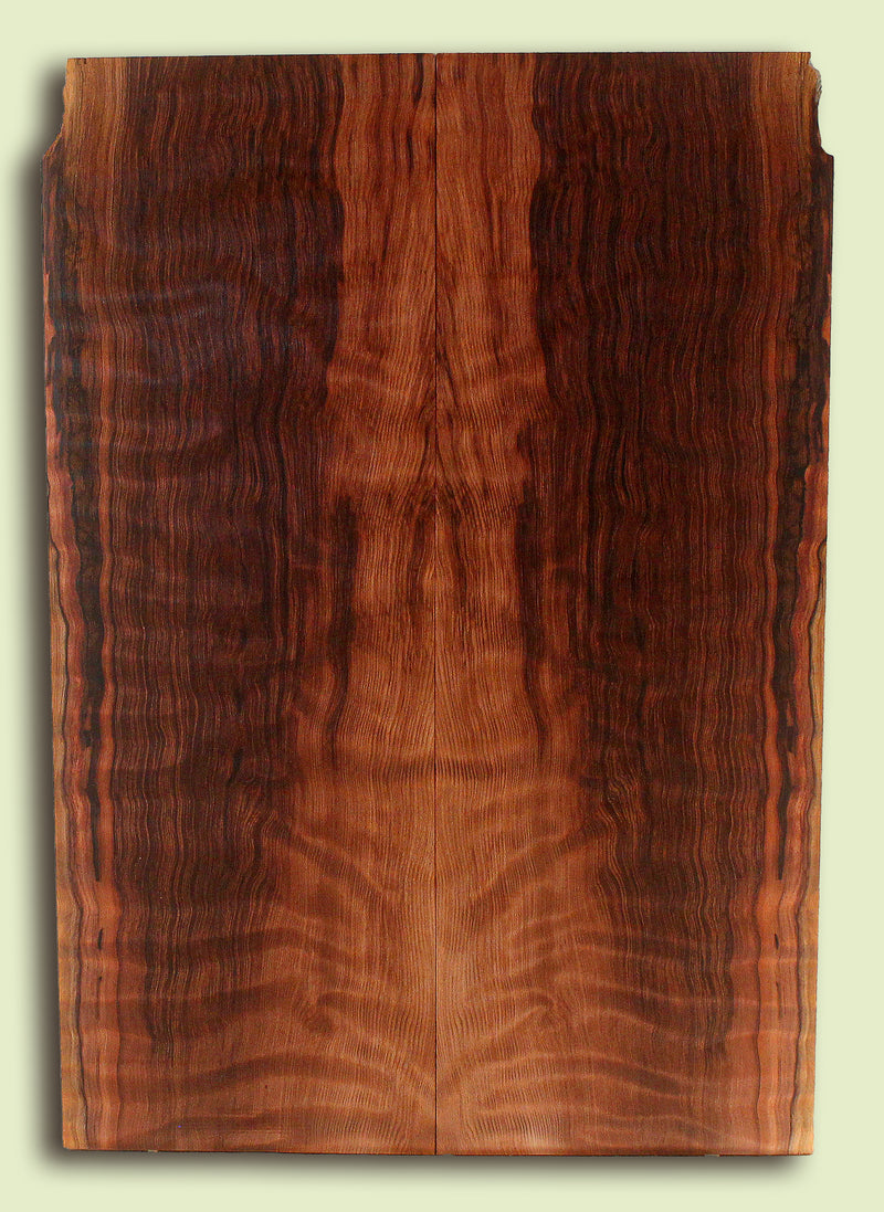 Curly Redwood Guitar Drop Top, Nice Figure, axed 1890's, 2 panels, each 0.26" x 8.125" x 23" S2S
