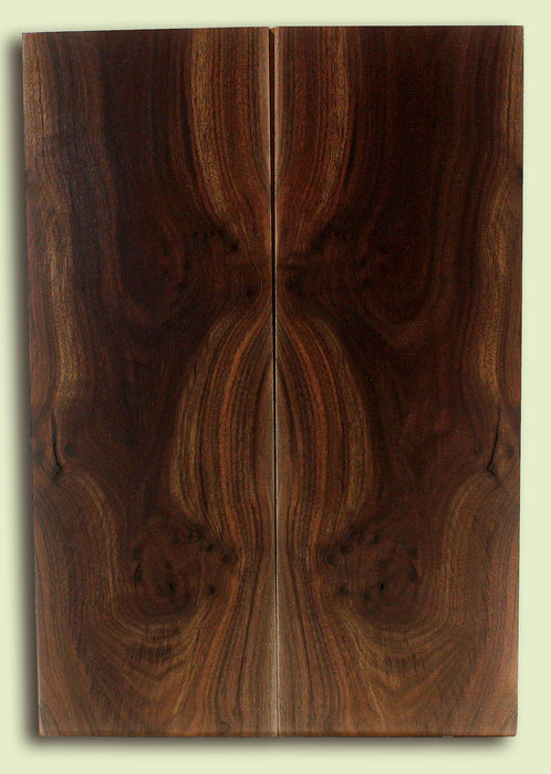 Claro Walnut Guitar Drop Top, Eco Friendly Grove Salvage, 2 panels, each 0.27" x 7.625" x 22.25" S2S