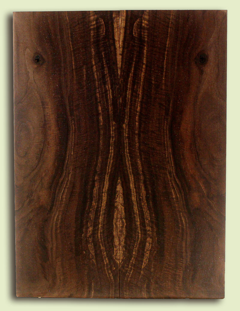 Claro Walnut Guitar Drop Top, Eco Friendly Grove Salvage,  2 panels, each 0.27" x 8.5" x 23" S2S