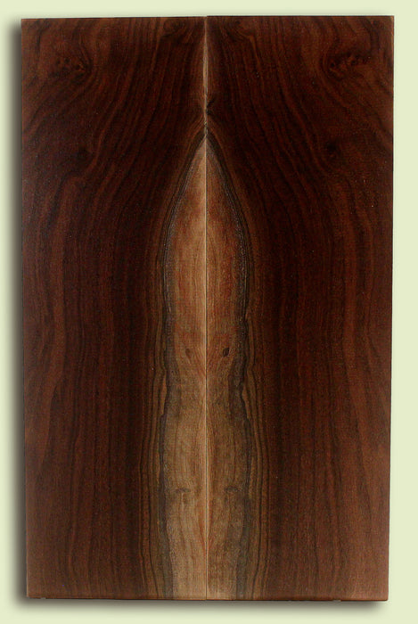 Claro Walnut Guitar Drop Top, Eco Friendly Grove Salvage, 2 panels, each 0.27" x 7.375" x 23.5" S2S