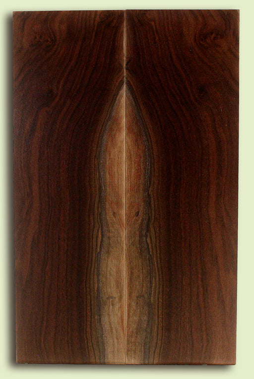 Claro Walnut Guitar Drop Top, Eco Friendly Grove Salvage, 2 panels, each 0.27" x 7.375" x 23.5" S2S