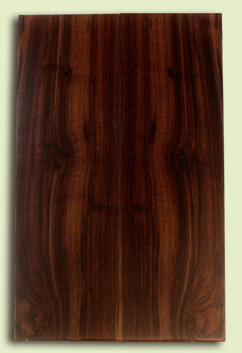 Claro Walnut Guitar Drop Top, Eco Friendly Grove Salvage,  2 panels, each 0.27" x 7.5" x 23.5" S2S