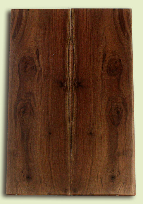 Claro Walnut Guitar Drop Top, Eco Friendly Grove Salvage,  2 panels, each 0.27" x 7.375" x 22" S2S