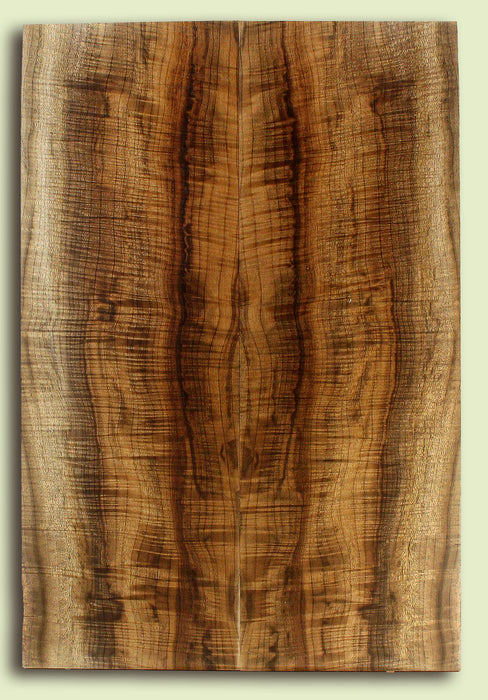 Myrtlewood Solid Body Guitar or Bass Droptop set,  2 panels, each 0.27" x 8" x 23.625" S2S