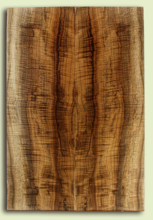 Myrtlewood Solid Body Guitar or Bass Droptop set,  2 panels, each 0.27" x 8" x 23.625" S2S