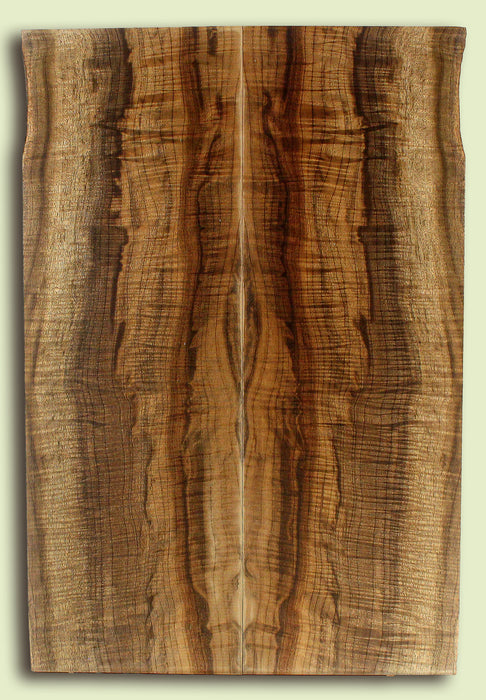 Myrtlewood Solid Body Guitar or Bass Droptop set, 2 panels, each 0.27" x 8" x 23.75" S2S